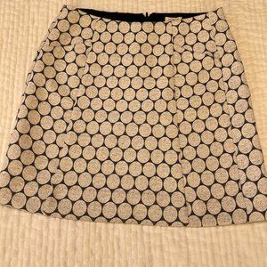 J.Crew Mini Skirt Size 00 Polka Dot